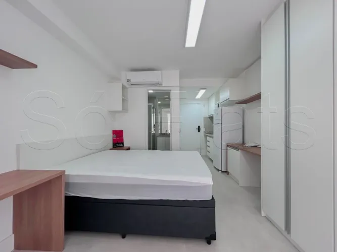 Residencial Pulse Higienópolis, studio disponível para locação contendo 24m² e 01 dormitór