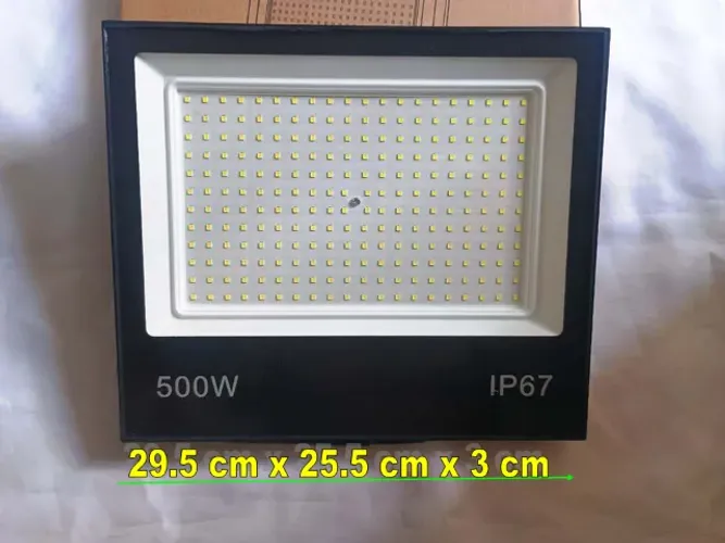 Refletor de Led Smd 500w Branco Frio Bivolt