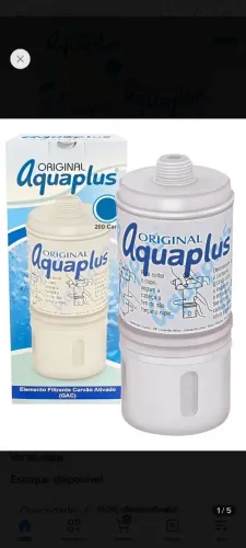 Refil purificador de água novo