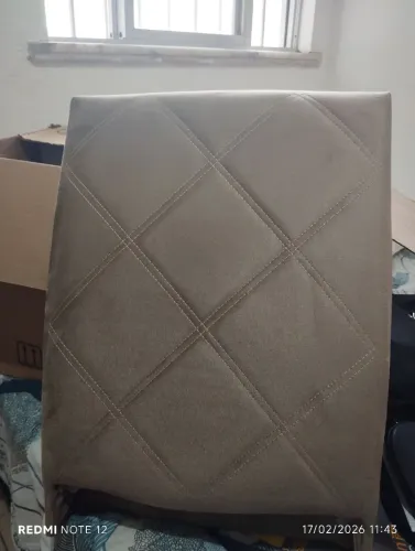 6 Encosto e 6 assento de cadeiras de luxo