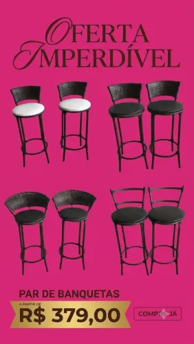 Par Banquetas a partir 379.00