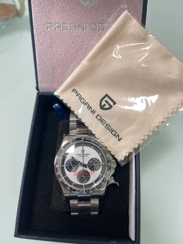 Relogio Pagani Design Cronografo Mecaquartz