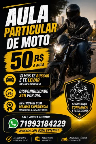AULA PARTICULAR - MOTO 