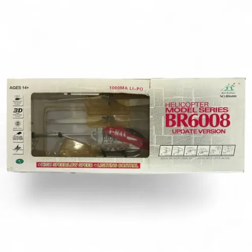 Helicopter Model Series BR6008 Update Version Helicóptero Aeromodelo