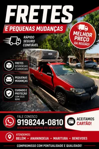 Frete e mudanças 