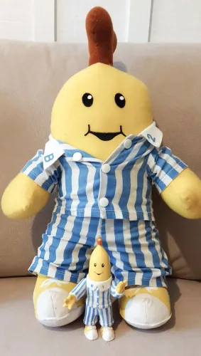 Banana de Pijama (pelucia e miniatura)