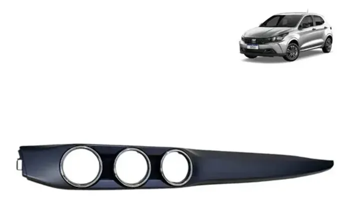 Moldura Difusor Ar Central Fiat Argo 2025