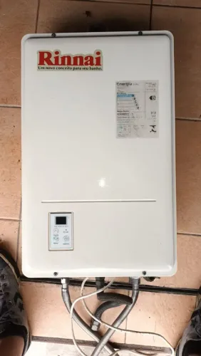 Aquecedor a Gás digital RINNAI 23,5L