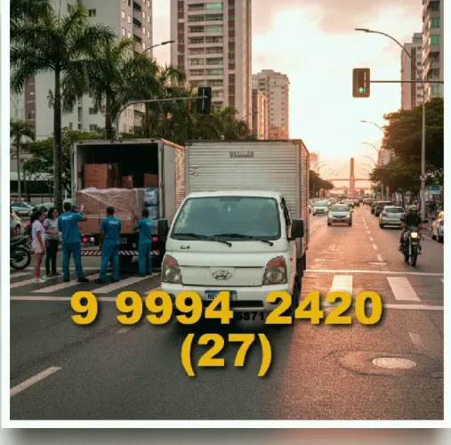 Frete na Praia da Costa, Itapuã, Centro e região. LS atende hoje sexta-feira com qualidade