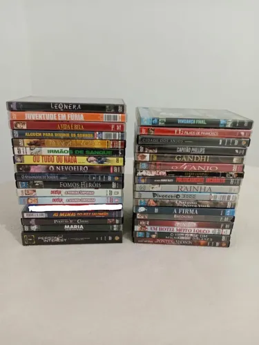 Super Lote 33 Filmes e Séries em DVD - Títulos Raros, Lacrados e Edição Especial