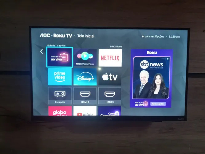 Tv roku 32 polegadas smart