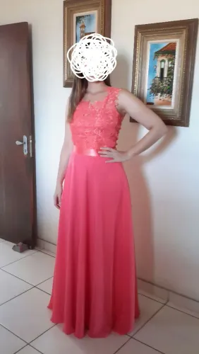 Vestido de festa longo