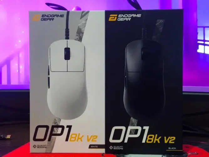 Mouse Endgame OP1 8K v2 c/ fio 8000hz