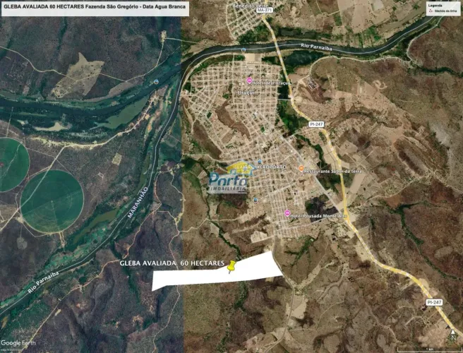 Uma Fazenda Denominada Fazenda São Gregório Venda Zona Urbana, Uruçuí com 60 Hectares