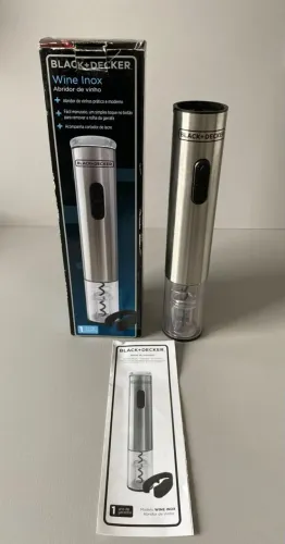 Abridor de vinho a pilha