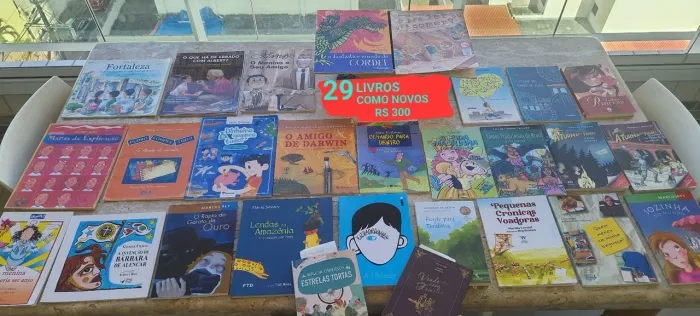 Lote 29 Livros Paradidáticos Farias Brito Como Novos