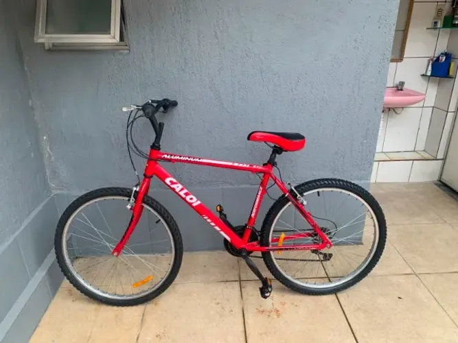 bicicleta caloi aluminum 21v reformada