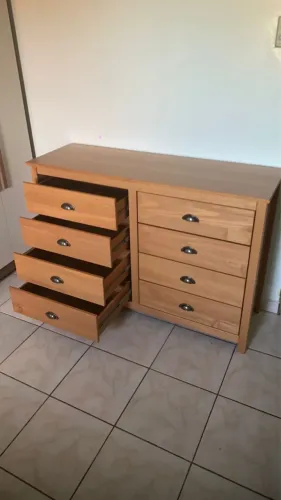 CÔMODA TOPÁZIO EM MADEIRA 