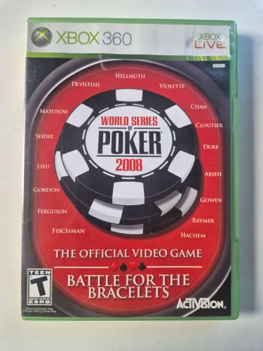 World Seties of Poker 2008 Xbox 360