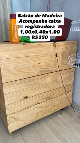Balcão com Caixa