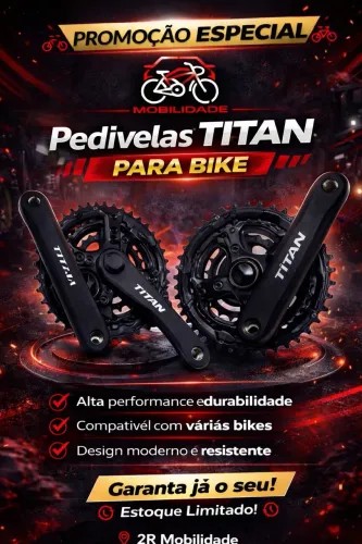 Pedivela Titan para Bike - Alta Performance e Durabilidade