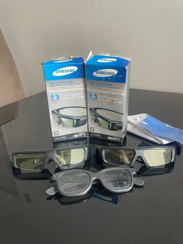 Óculos 3D - 2x Samsung SSG-3100GB + 1 Real 3D - Com Caixa