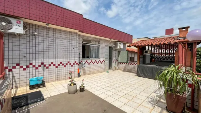 Cobertura, 4 quartos, 2 suites, 2 vagas