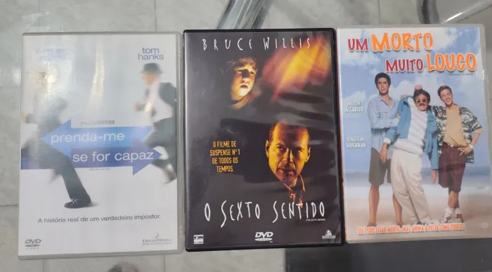 Lote dvds de novos