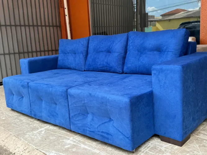PROMOÇÃO SOFÁ 3 ASSENTOS RETRÁTIL
