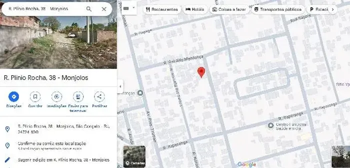Imóvel selecionado Caixa Terreno no Monjolos, Sao Goncalo - RJ, Nº 38, 320m² | Venda Dire