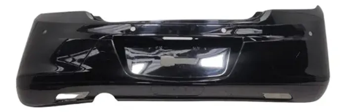 Para-choque Traseiro Chevrolet Onix Preto 2013 2016 02503