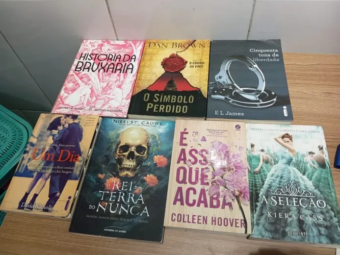 Livros - preço na descrição