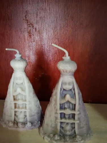 Conjunto de velas Mini nossa Senhora Aparecida