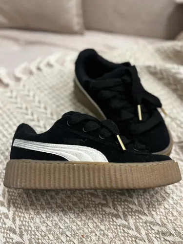 Tênis Fenty x Puma Creeper Rihanna | Preto | Tam. 35 BR / 6 US