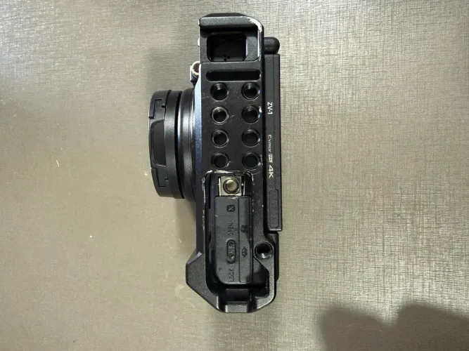 Kit Câmera Sony ZV1 + Microfone Rode + Gimbal