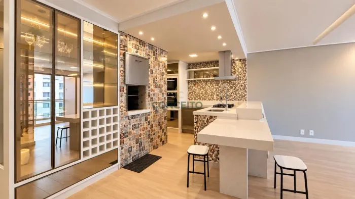 Apartamento a venda, 2 Quartos, 2 Suítes, 105m² ,no bairro Barreiros - São José