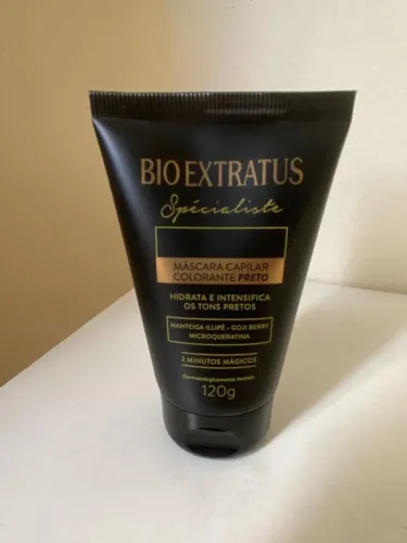 Máscara Colorante Bio Extratus - cor preto