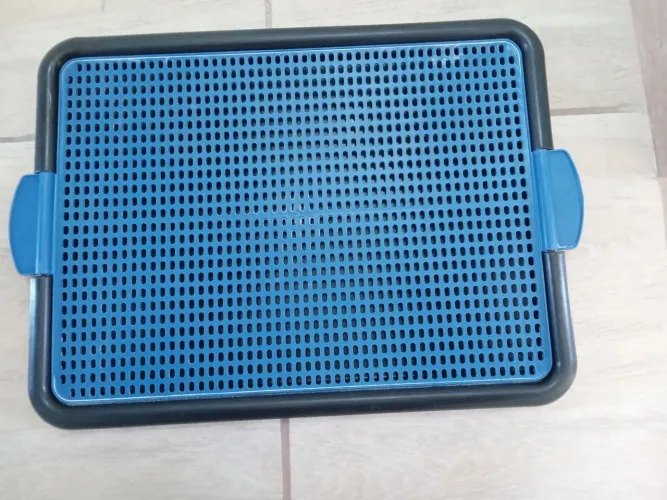 Sanitario Canino Tapete Higienico Para Pet Cores (AZUL)