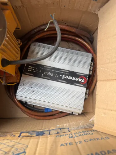 Caixa Trio c/ Bravox UXP 500w