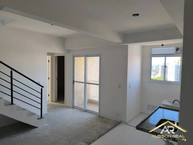 Cobertura duplex, 89m²| 3 Quartos| 1 Suíte| 2 Vagas na Vila Osasco, Osasco.