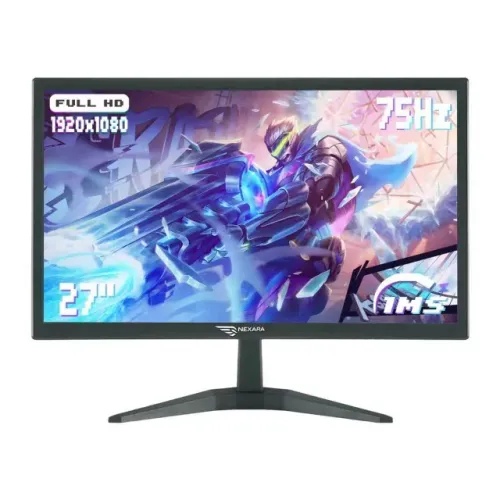 Monitor 27 Polegadas Nexara 1Ms 75Hz Na Garantia 3 Semanas