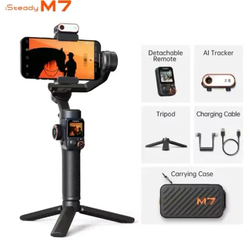 Hohem M7 iSteady M7 Pro Estabilizador gimbal de telefone celular Suporte anti-vibração de 