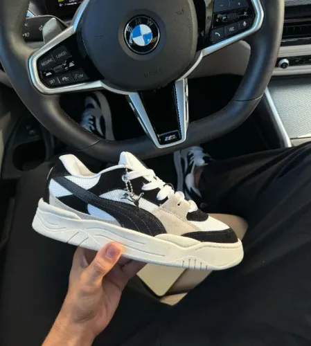 Tenis Puma 180 Preto Branco 