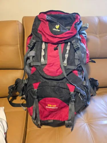 Mochila deuter air contact pro 70 + 15l