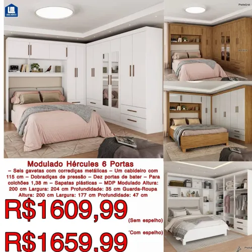 Modulado Hércules 6 Portas
