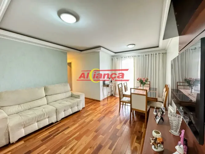 APARTAMENTO Á VENDA com 2 DORMITÓRIOS - 69m² na VILA GALVÃO em GUARULHOS/SP