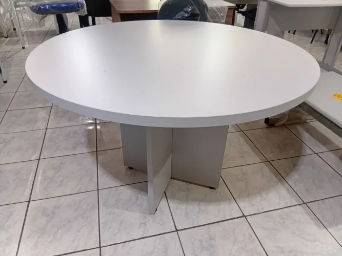 Mesa ade reunião 1.10m cinza