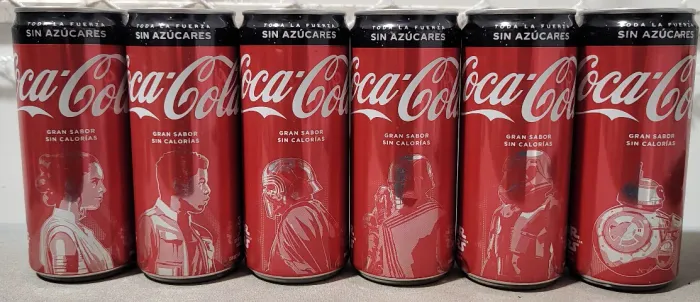 Latas de Coca Cola para coleção