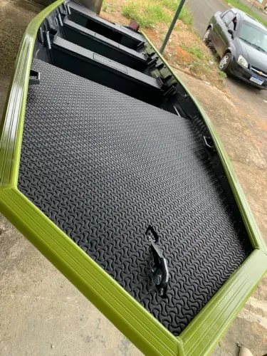 Placa de borracha para canoa 
