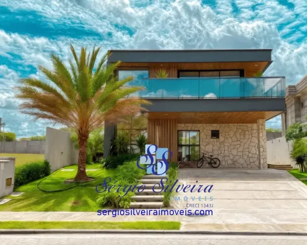 Linda casa no condomínio Azur - Lazer completo!